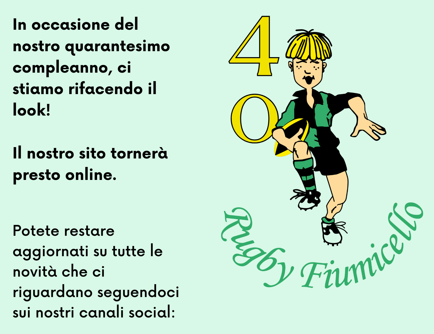 Rugby Fiumicello - Coming Soon